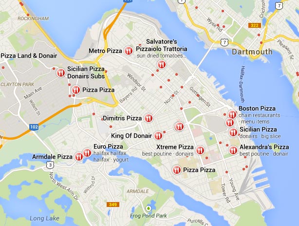 Pizza in Halifax